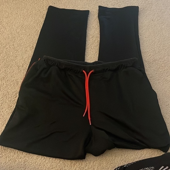 Columbia Athletic Pants Black Omni-Shade Pockets Drawstring Size Medium - Picture 3 of 5